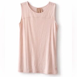 Modal butter XS Blush Pink Sleeveless Tank Top Yoga Quiet Luxury Basic Stretch